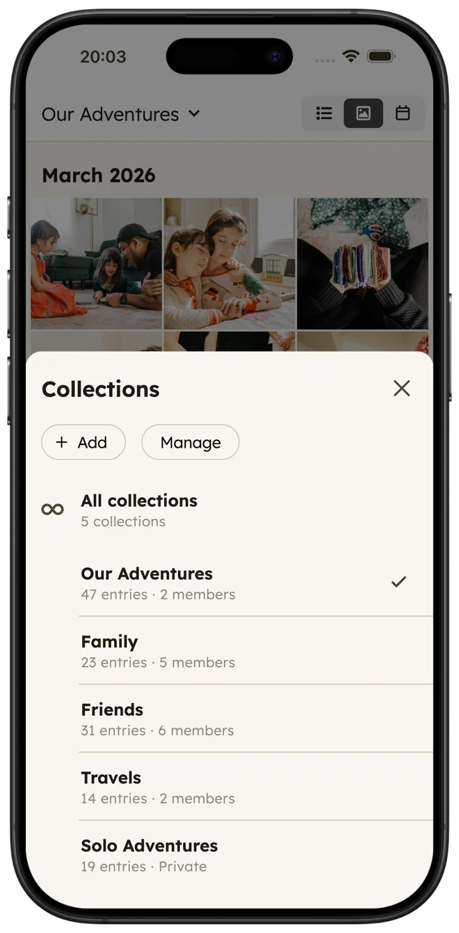 Collections Screenshot