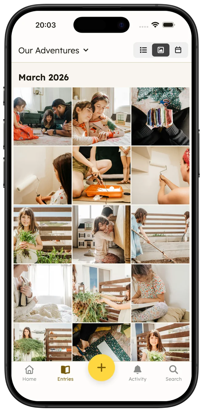 Journal Jar App Screenshot