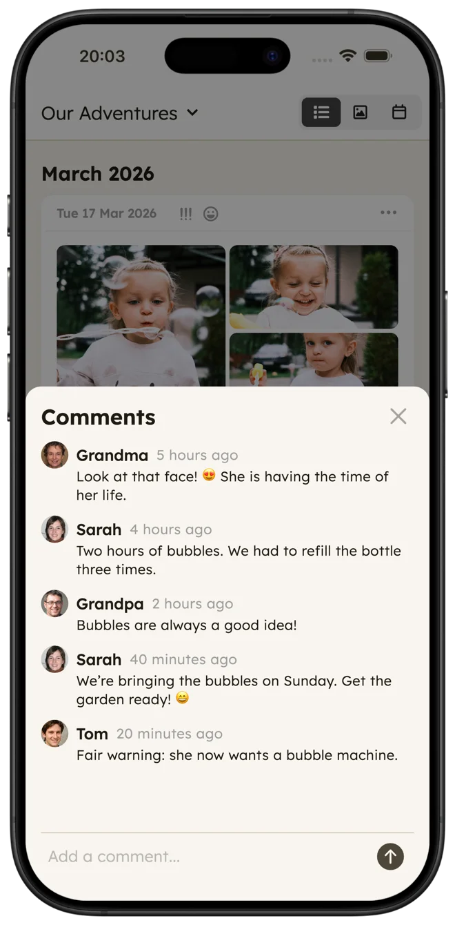 Shared Collections Screenshot